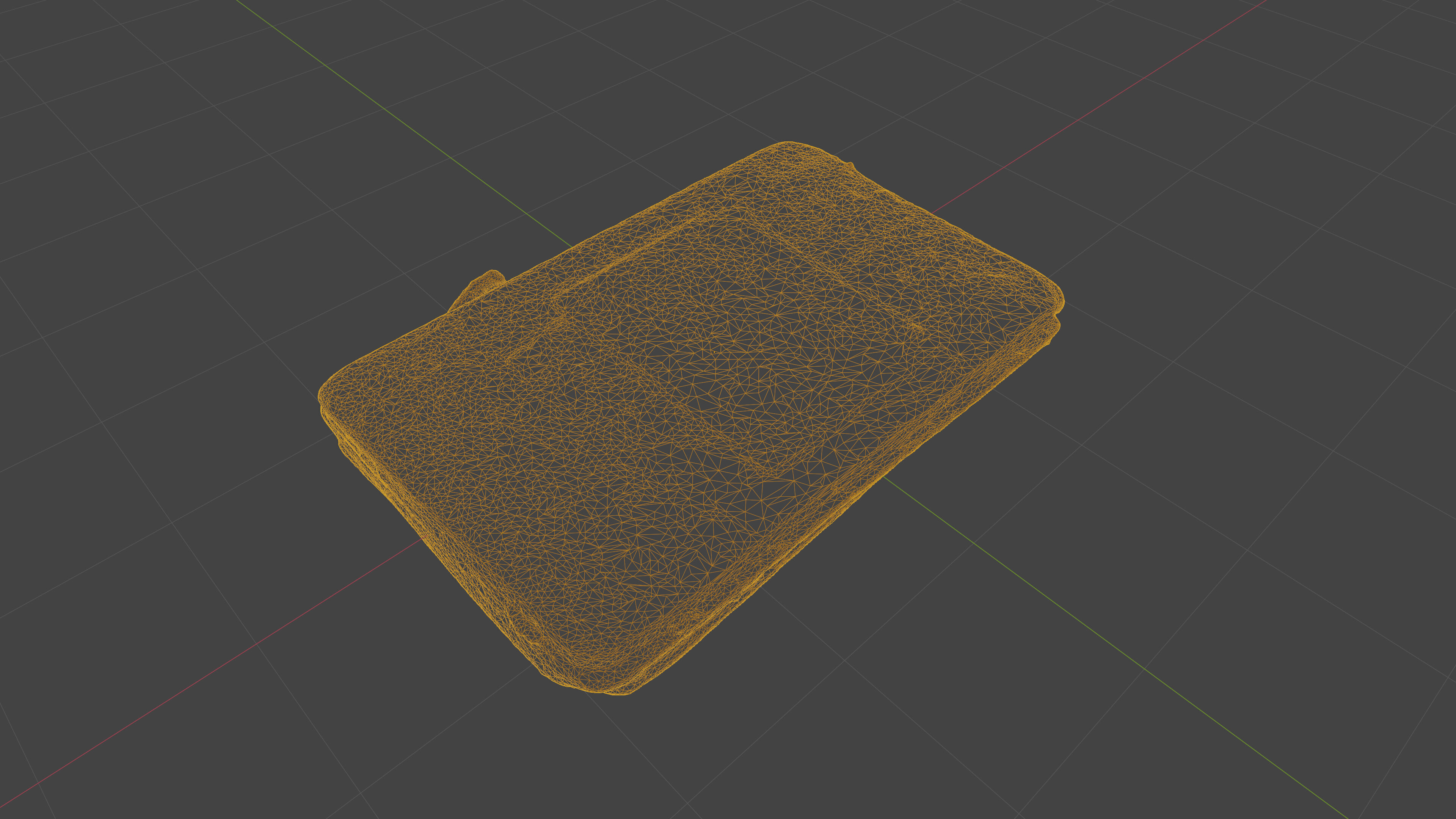 Scanned old damaged book Low-poly 3D model_16