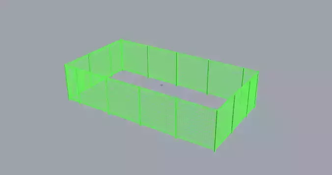 fence 3D print model