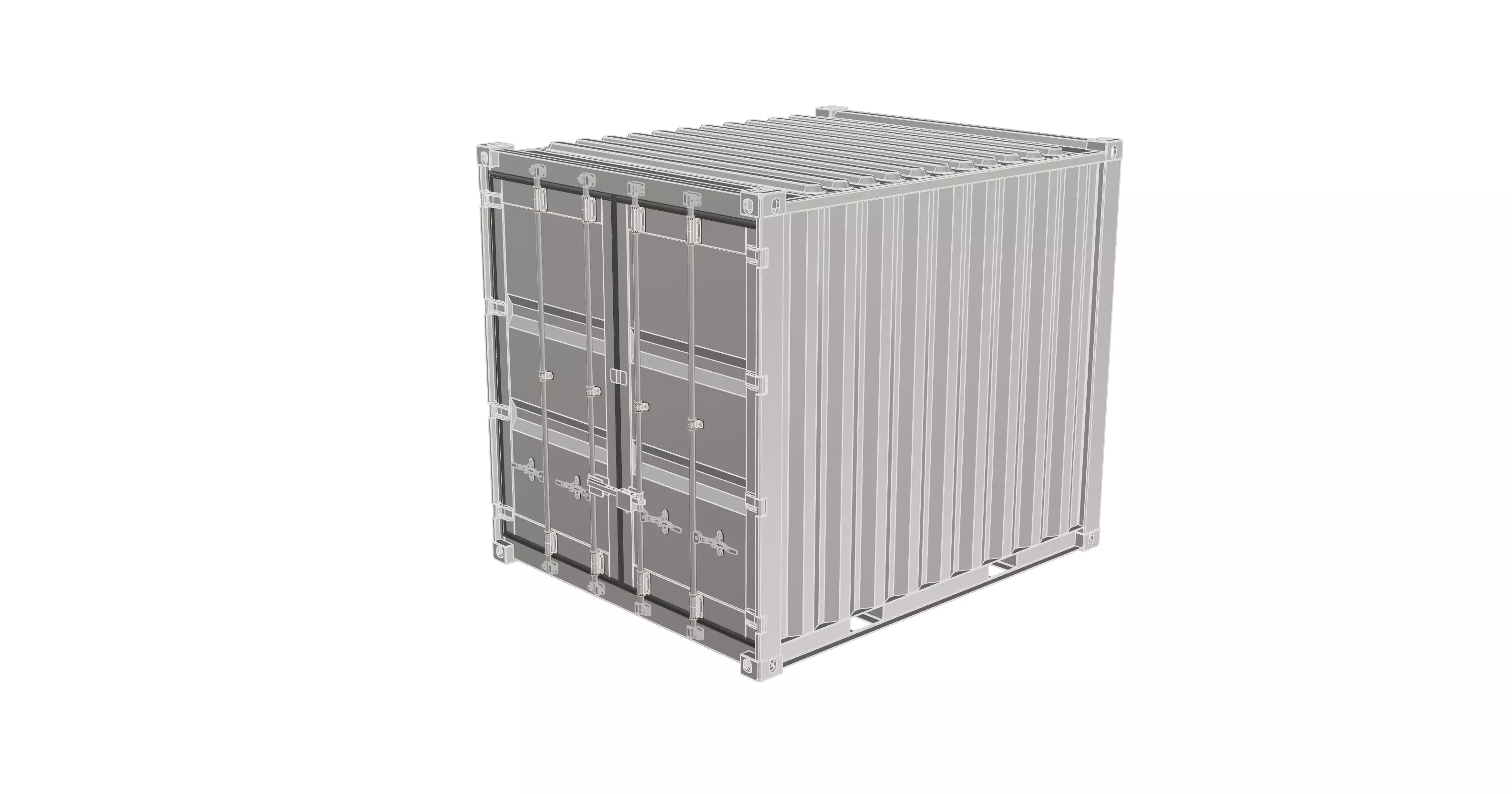 container box 3D print model