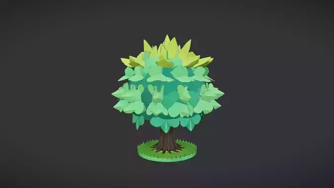 Cartoon tree