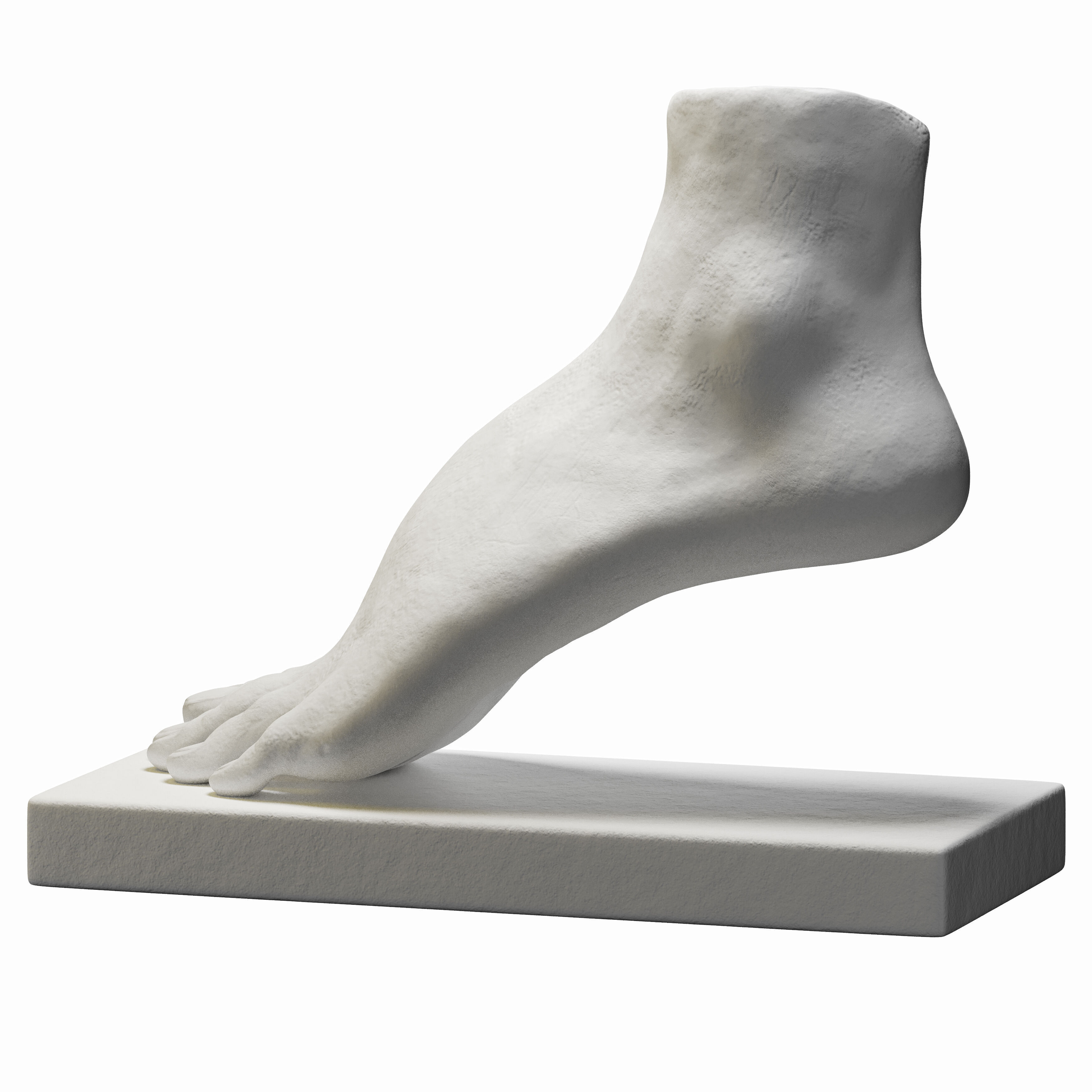 foot sculpture 3D model_1