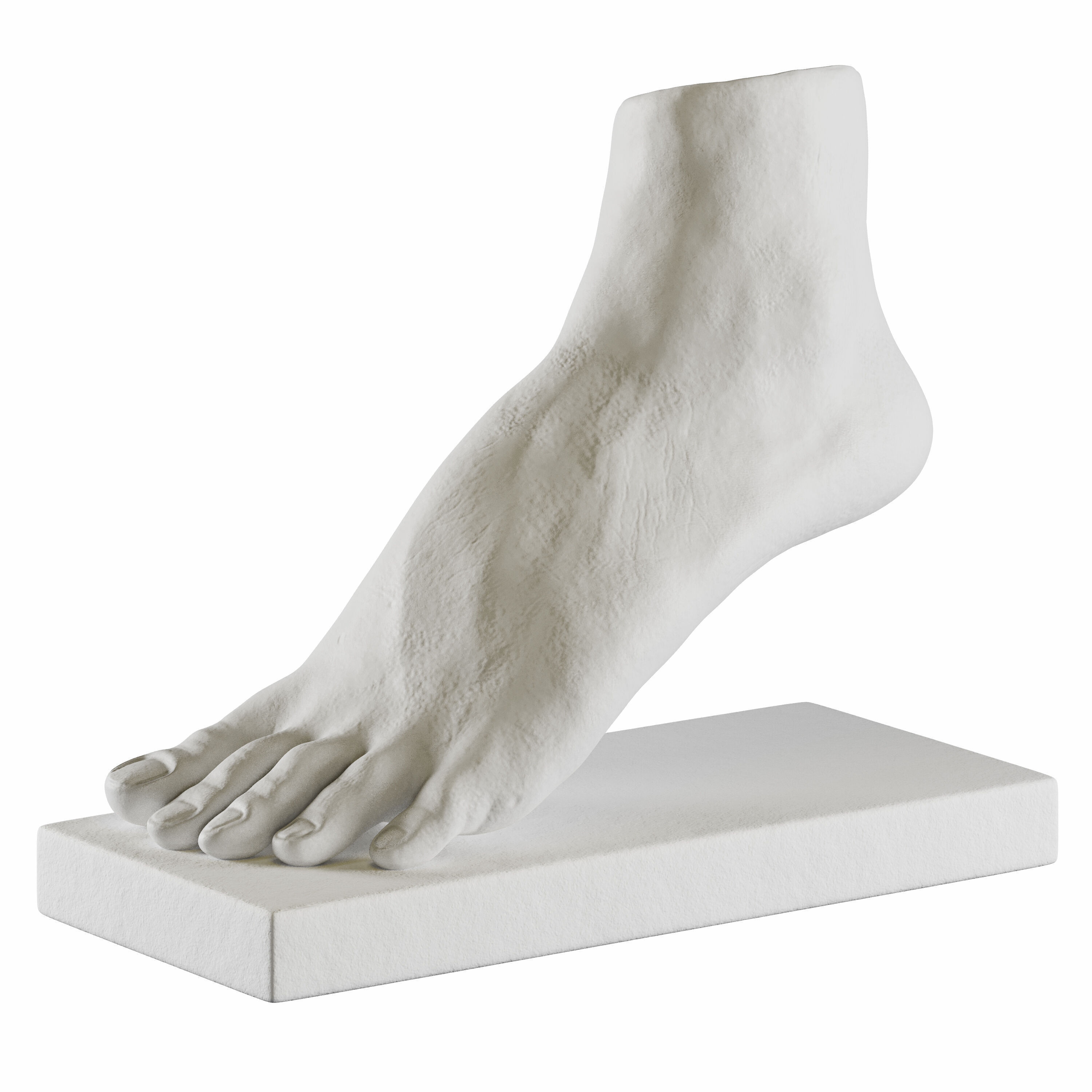 foot sculpture 3D model_4