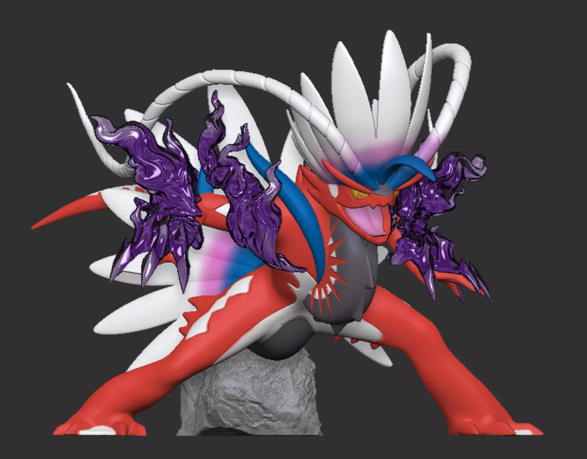 Koraidon - Legendary 3D Printable Model with Magnet Slots 3D print model_0