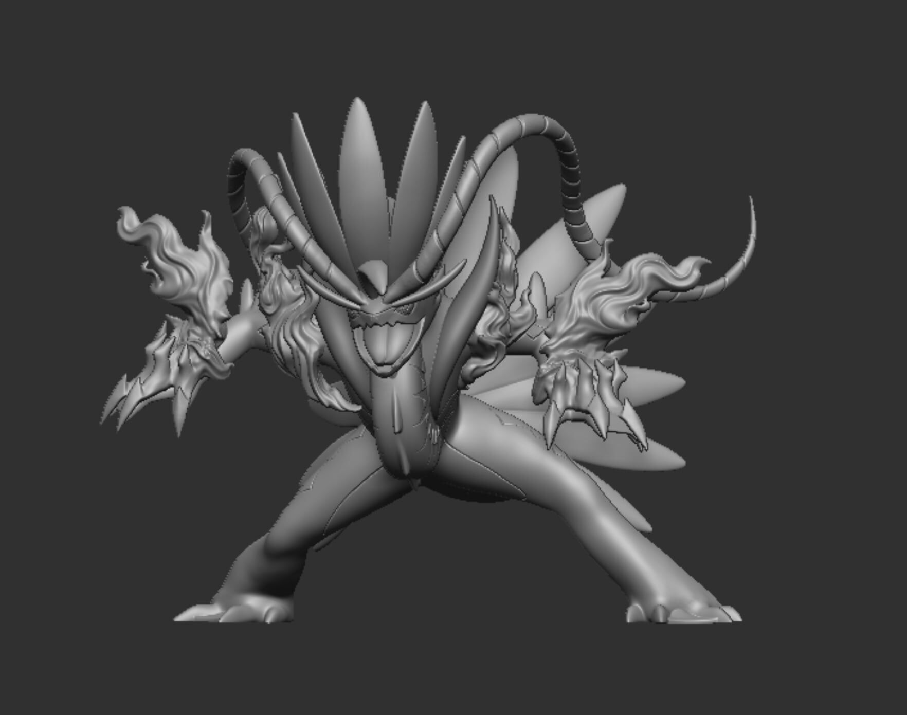 Koraidon - Legendary 3D Printable Model with Magnet Slots 3D print model_4
