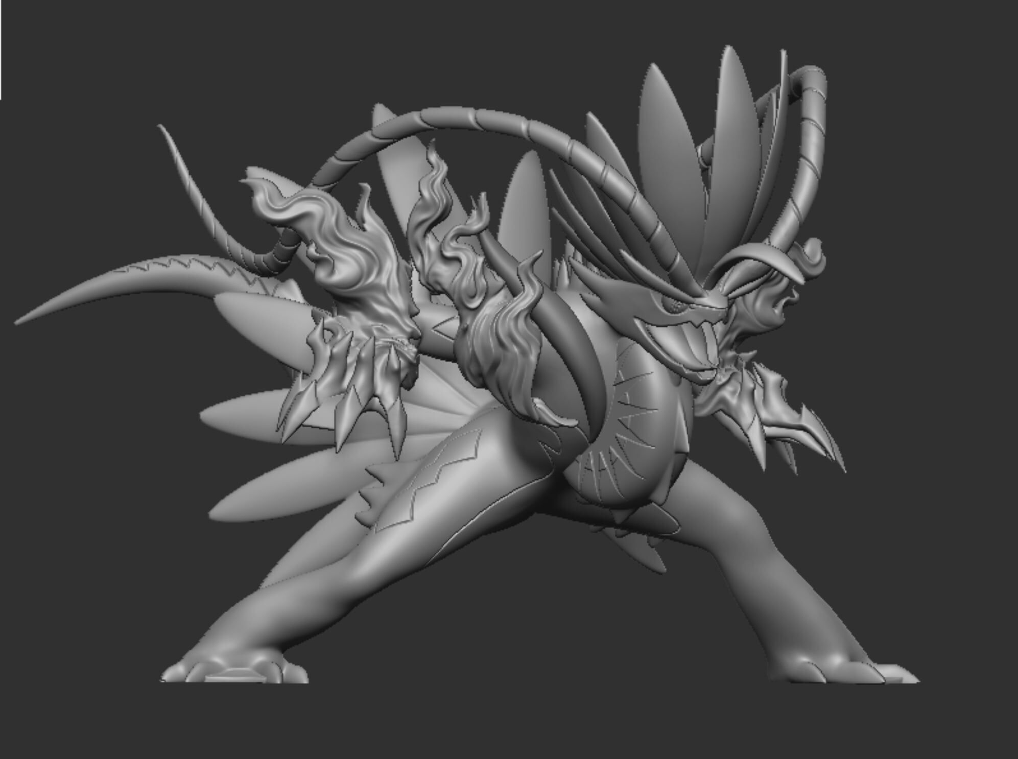 Koraidon - Legendary 3D Printable Model with Magnet Slots 3D print model_6