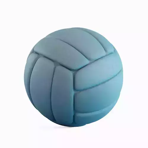 Simple Volleyball Ball 04