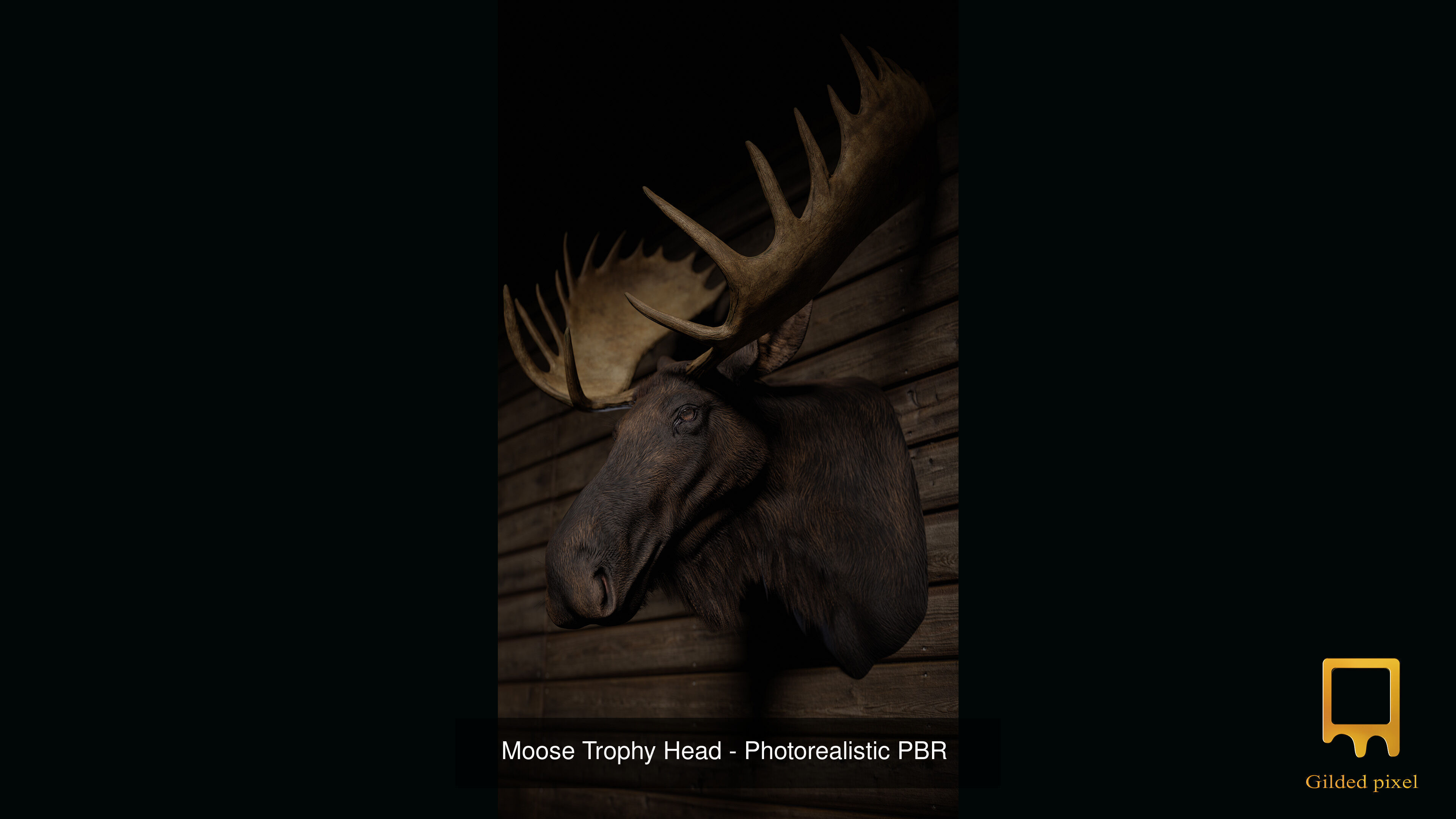 Trophy Head Collection - Pack 1 - Photorealistic PBR 3D Models  _9