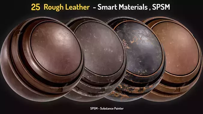 25 Rough Leather Smart Materials