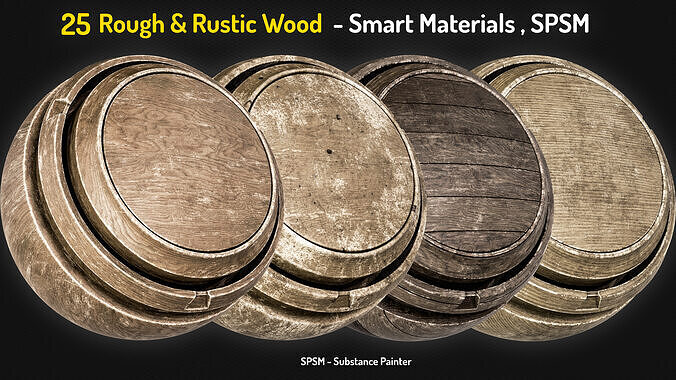 25 Wood Rough And Rustic Smart Materials Texture
