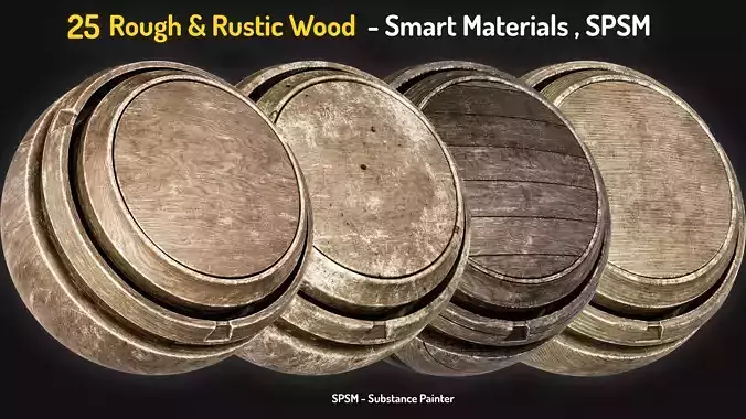 25 Wood Rough And Rustic Smart Materials