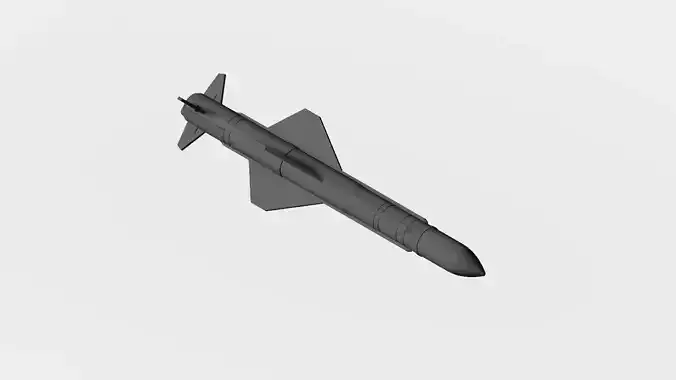 MBDA EXOCET ANTI-SHIP MISSILE 1-72 SCALE MODEL 3D print model
