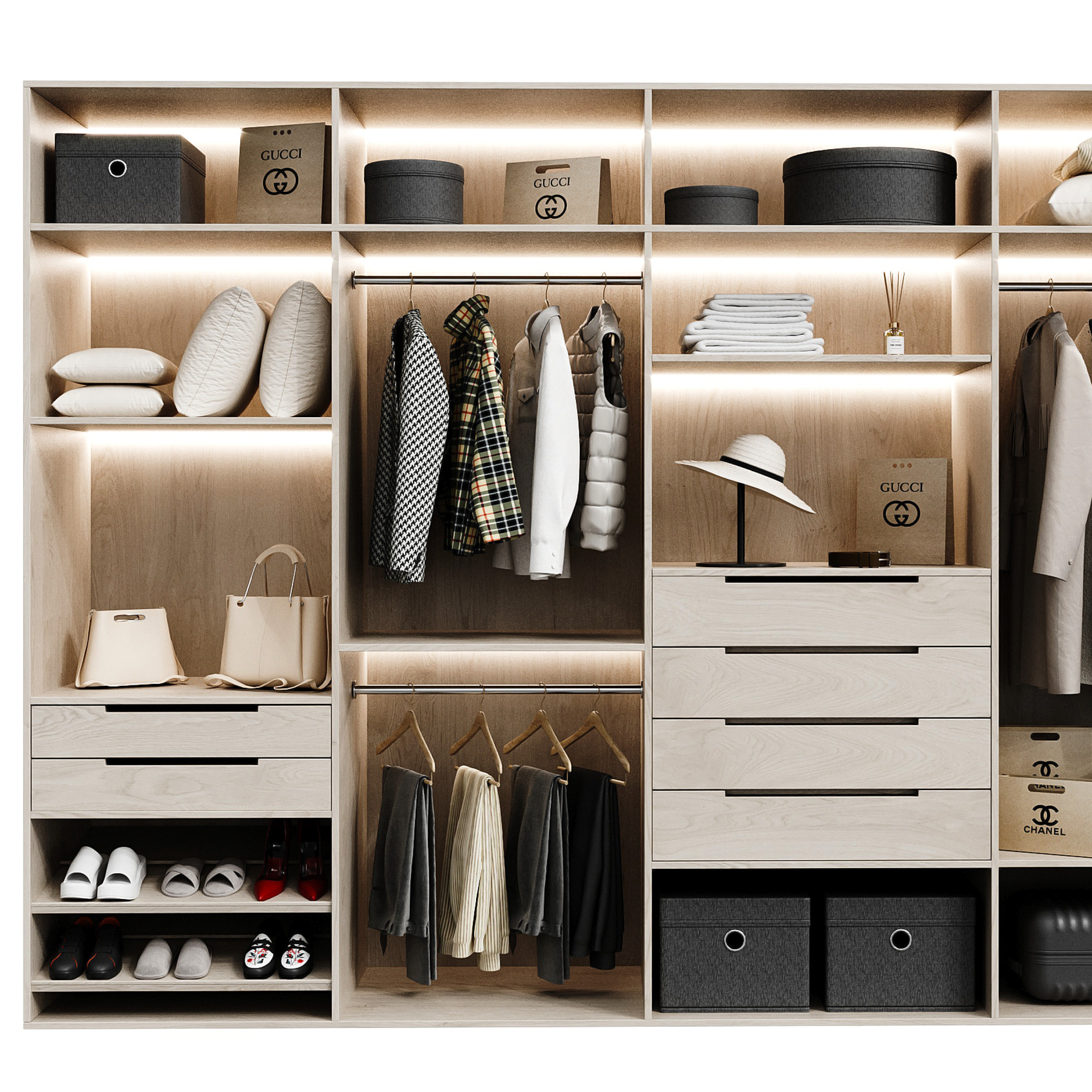 wardrobe 004 3D model_1