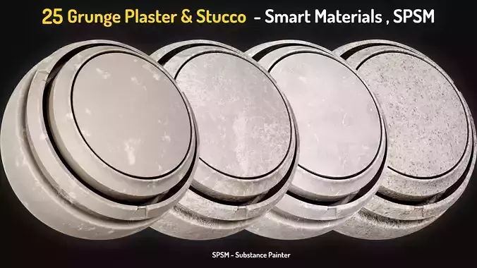 25 Grunge Plaster And Stucco Smart Materials