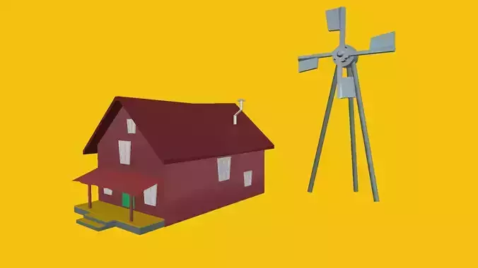 Courage The Cowardly Dog House