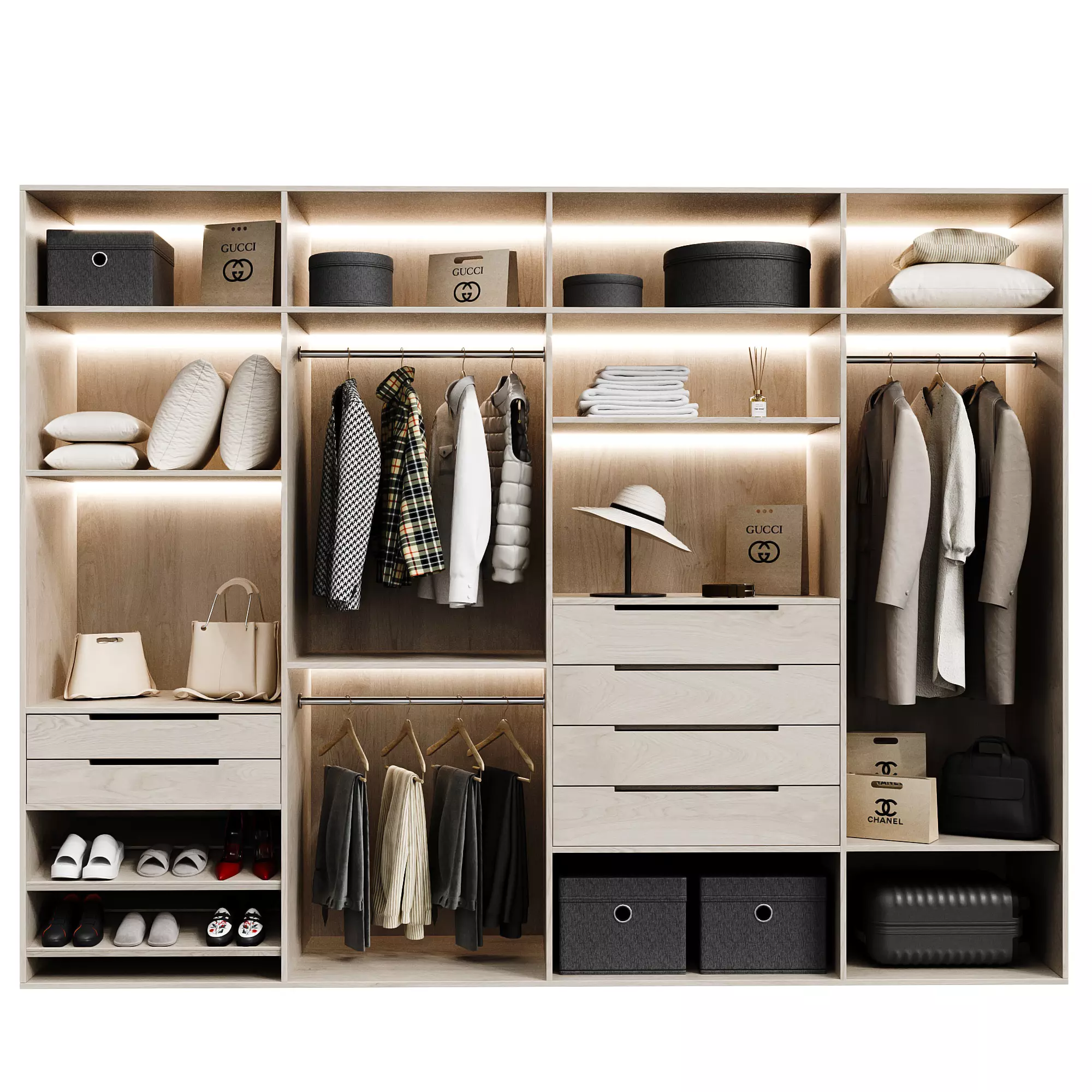 wardrobe 004 3D model_0