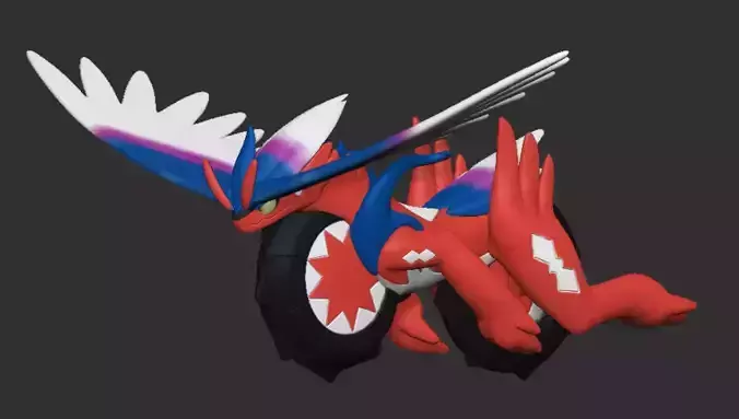 Koraidon Bike Mode - 3D Printable Model