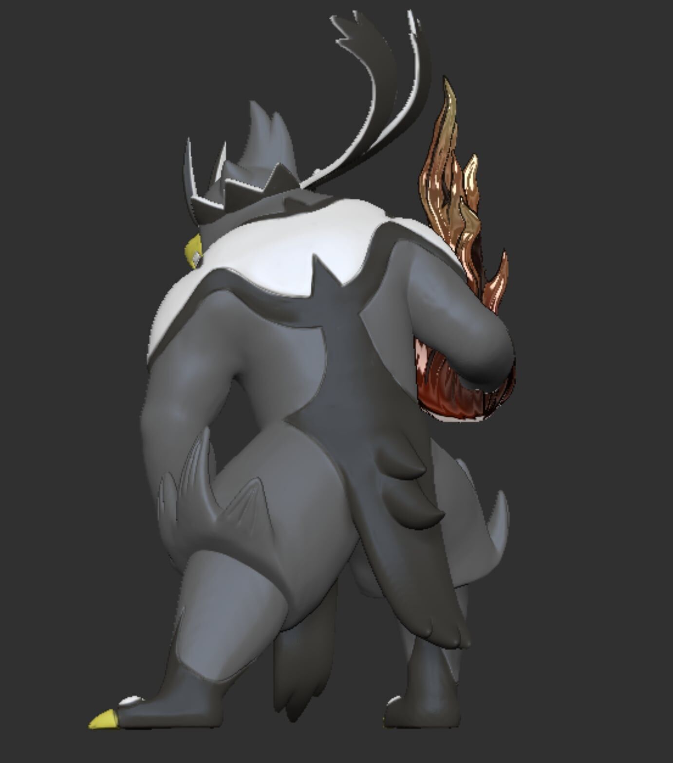 Urshifu Single Strike - Fierce 3D Printable Model 3D print model_4