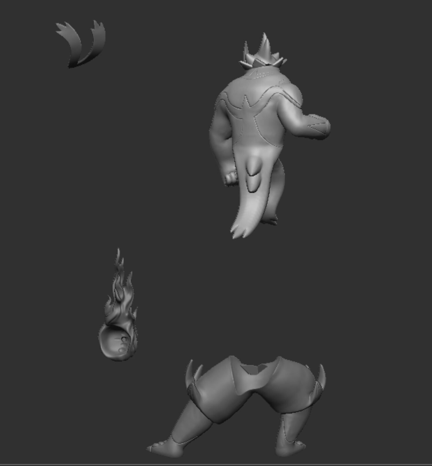 Urshifu Single Strike - Fierce 3D Printable Model 3D print model_5