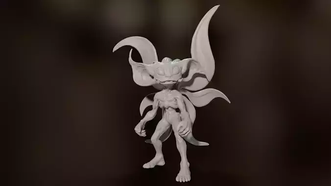 Pixie 3d print 7 poses