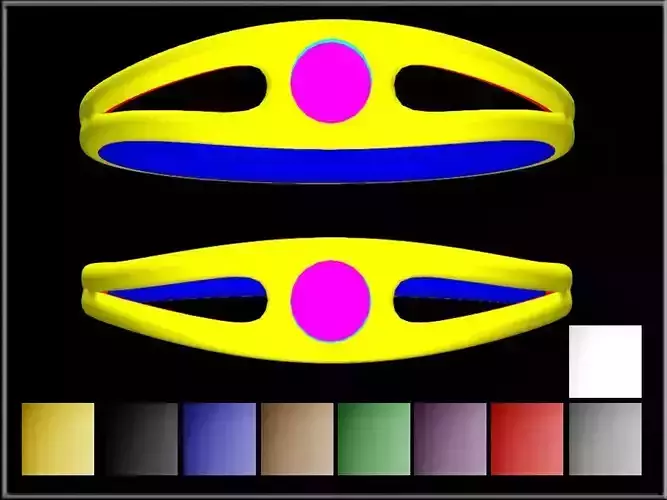 Round Cut two-tone Ring