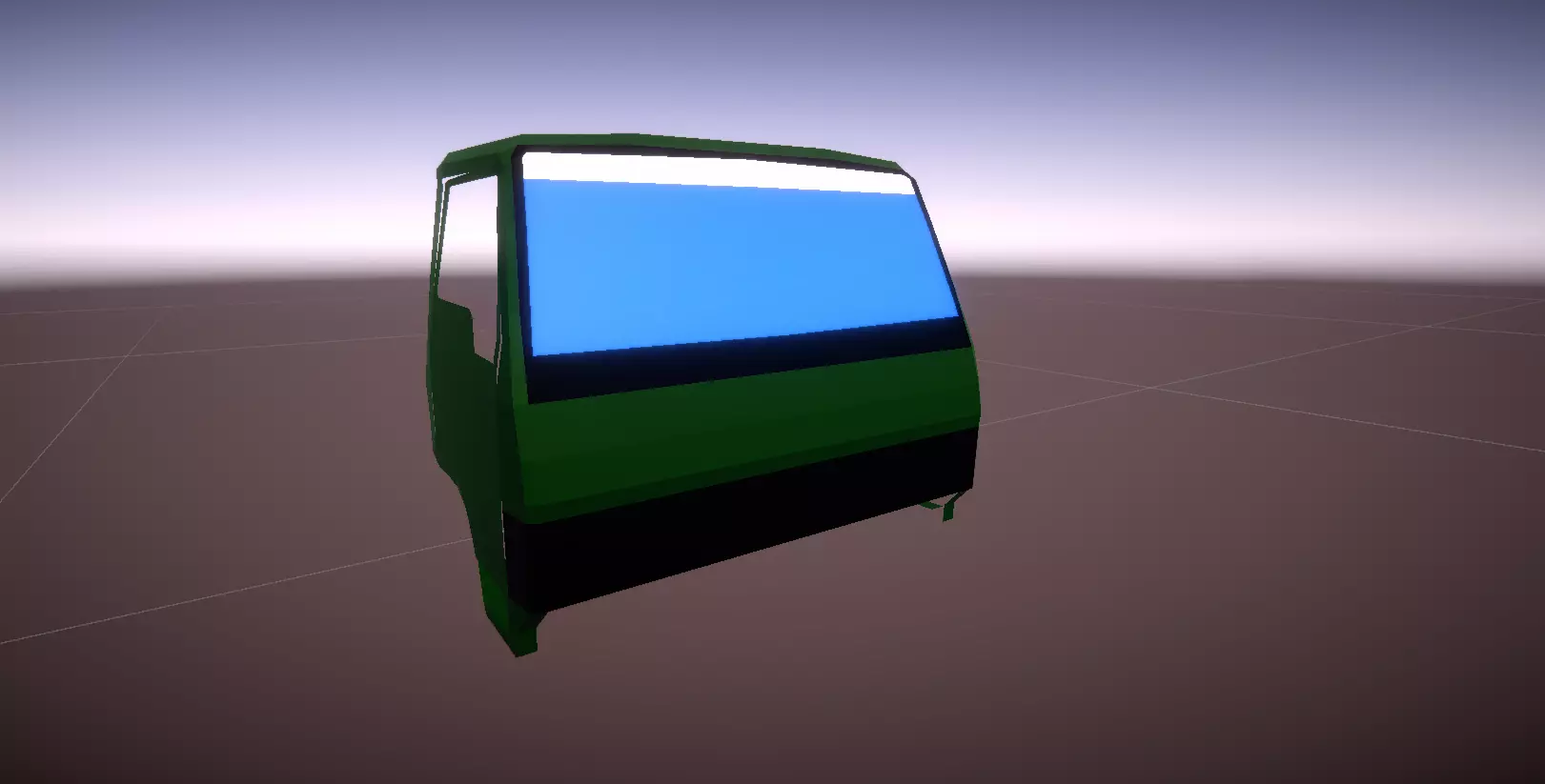 truck cabin Free 3D model