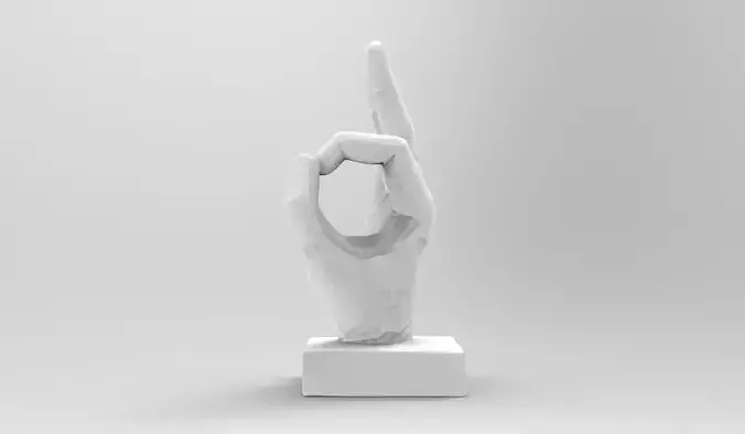 HAND SCULTURE  3D print model
