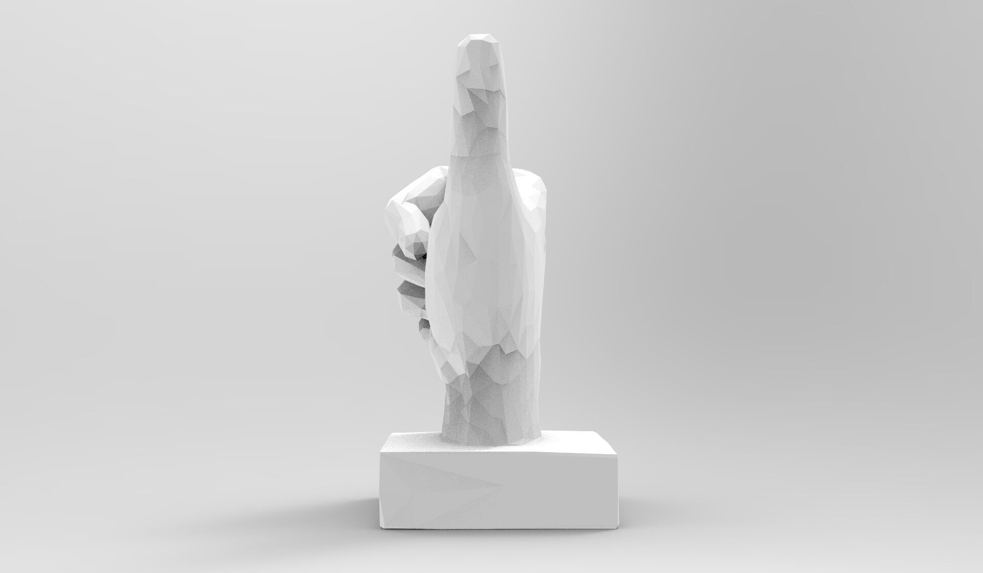 HAND SCULTURE  3D print model_1