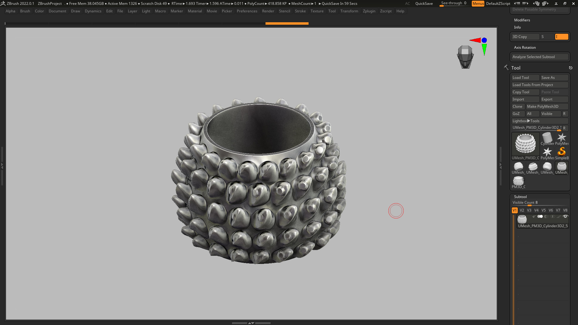 vase 3d print 279  3D print model_6