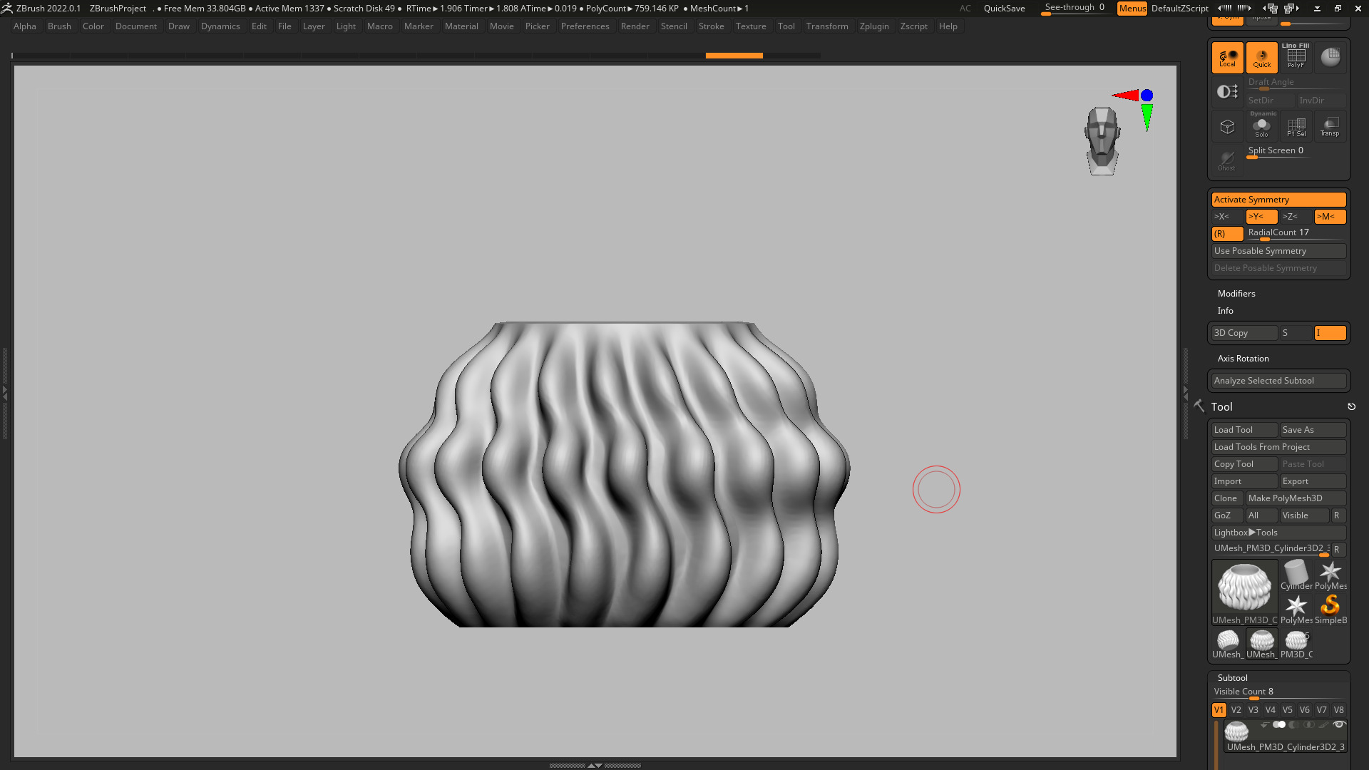 vase 3d print 277  3D print model_5