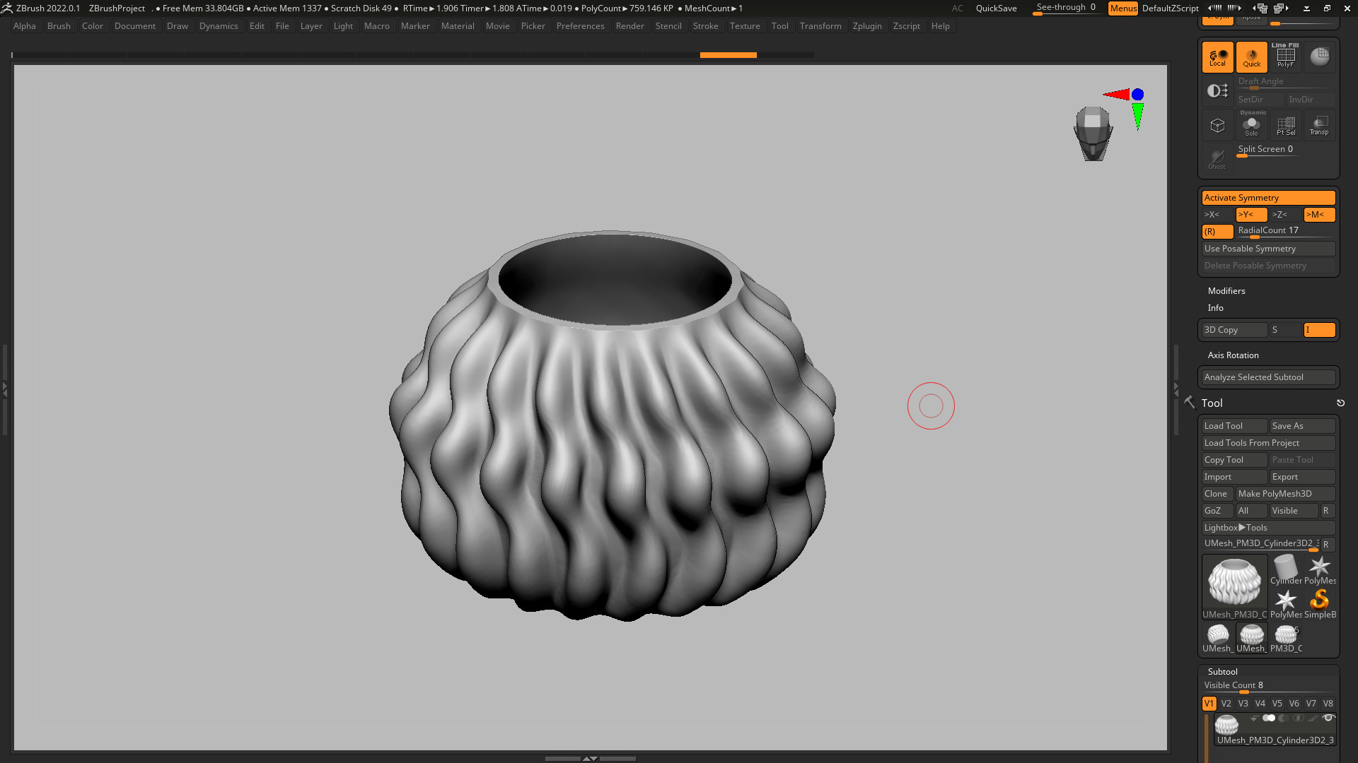 vase 3d print 277  3D print model_4