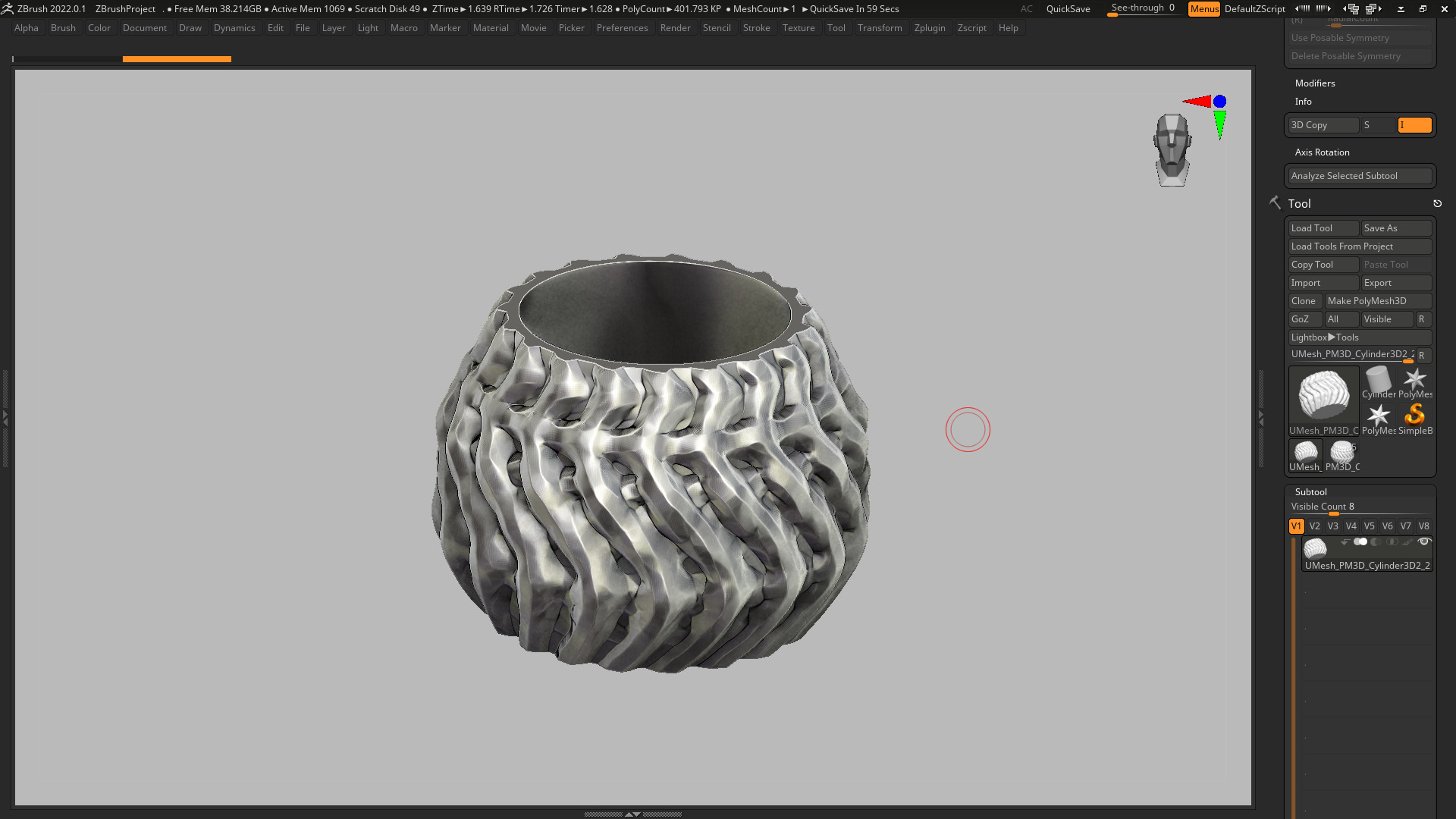 vase 3d print 276  3D print model_7