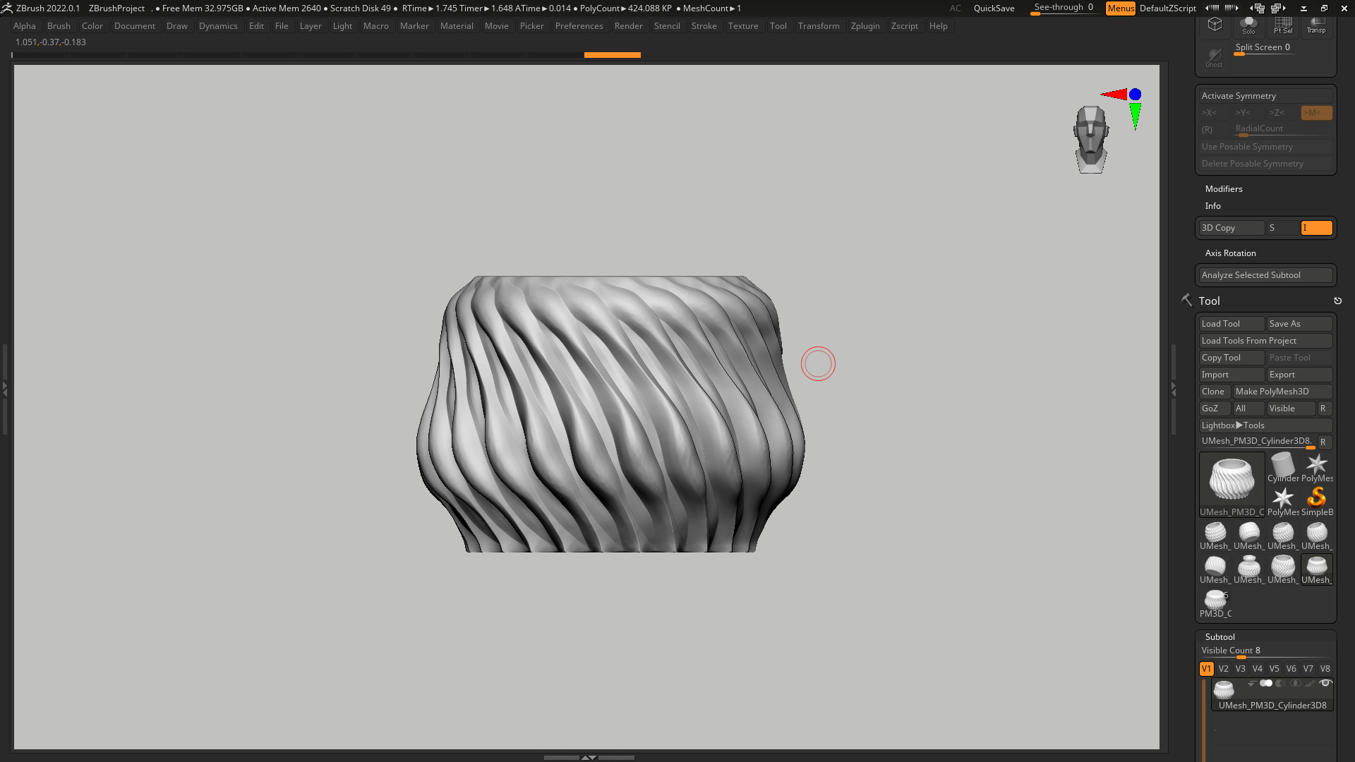 vase 3d print 275  3D print model_8