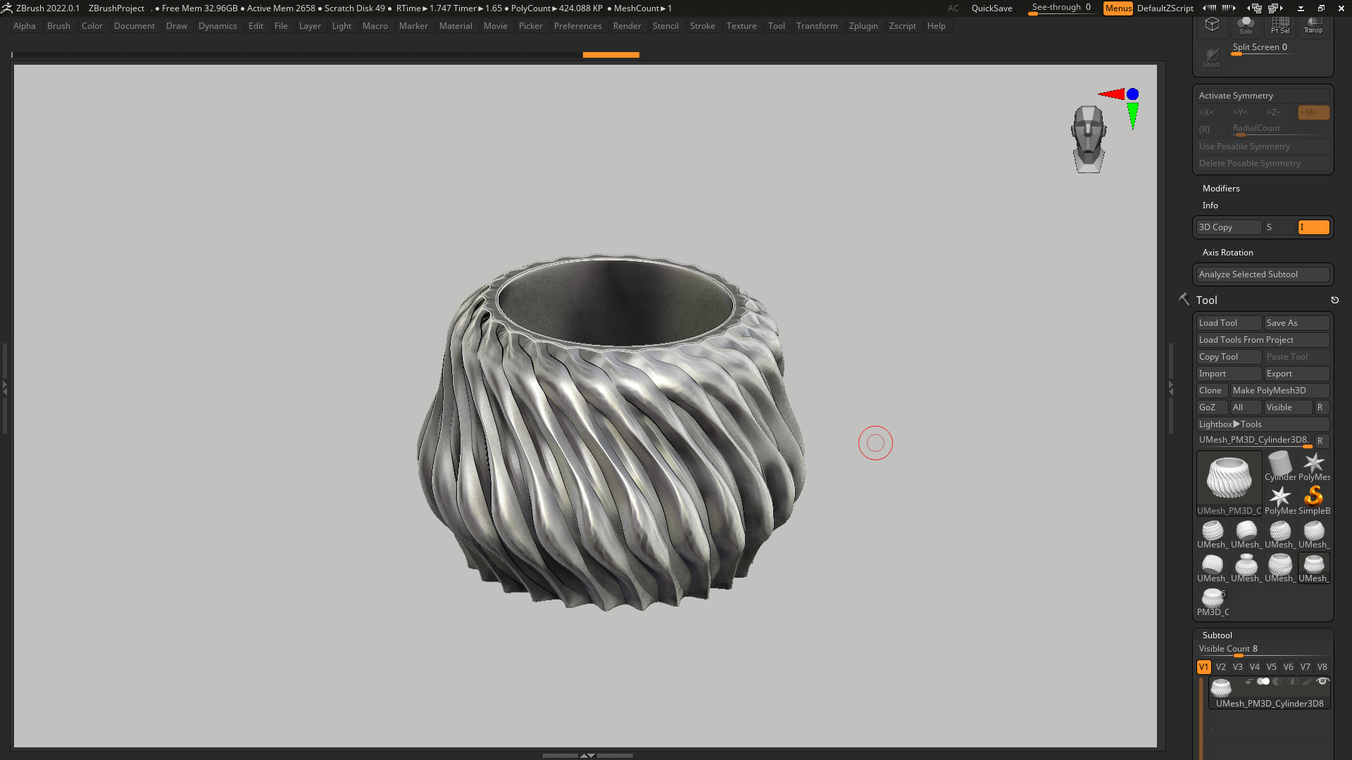 vase 3d print 275  3D print model_3