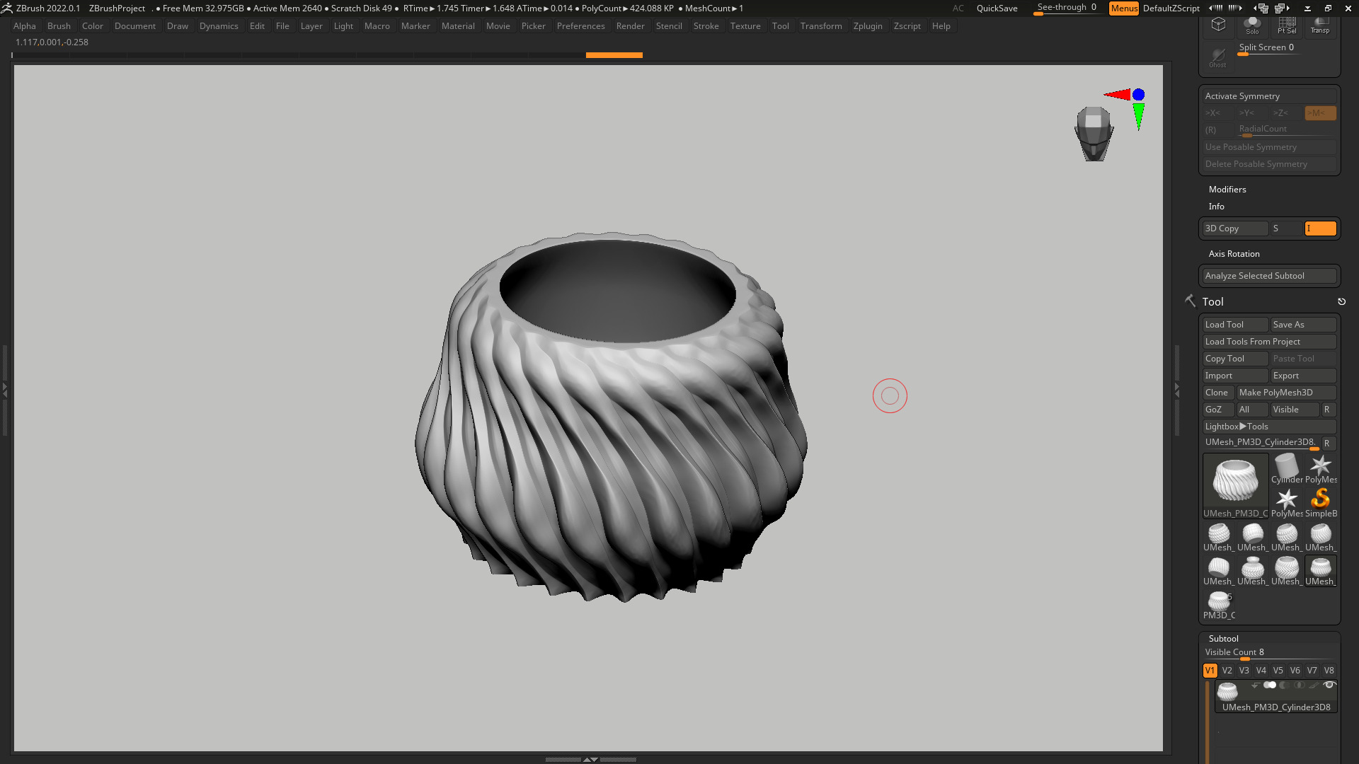 vase 3d print 275  3D print model_7