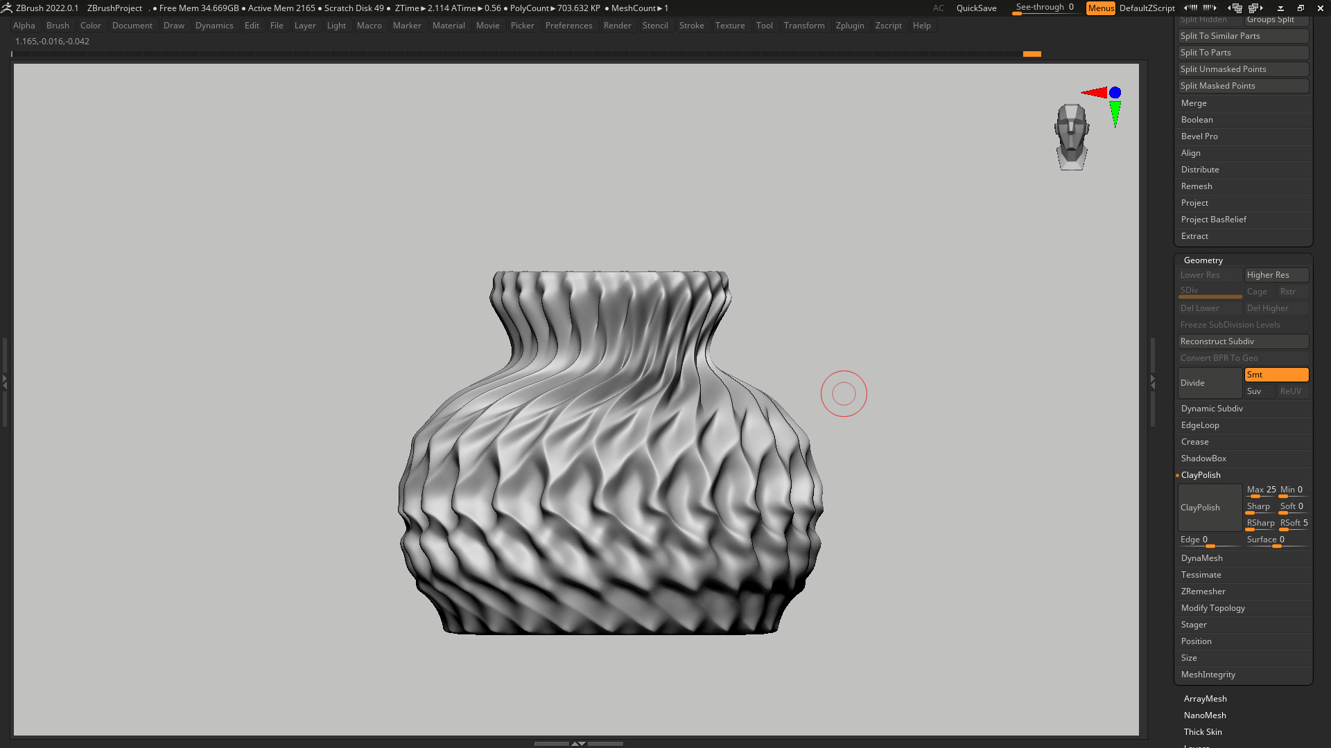 vase 3d print 273 3D print model_5