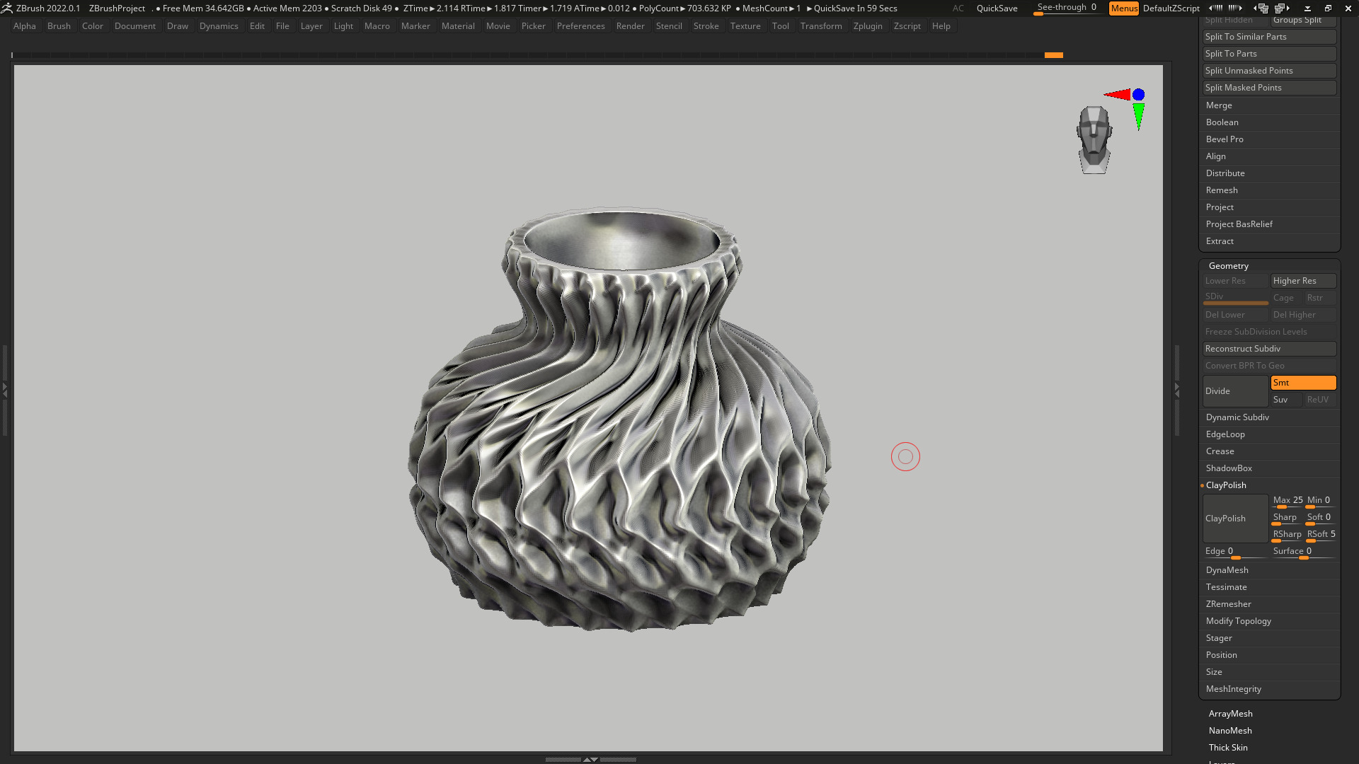 vase 3d print 273 3D print model_7