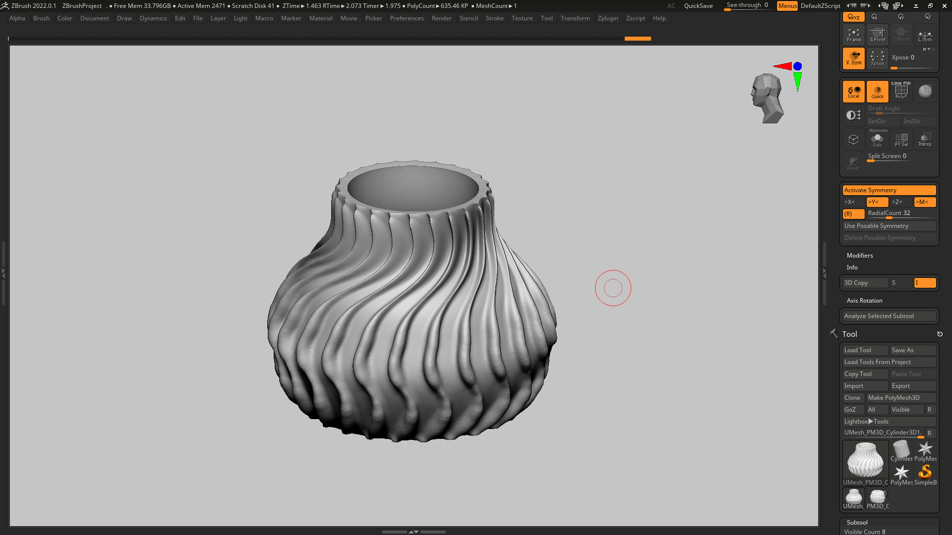 vase 3d print 272  3D print model_3