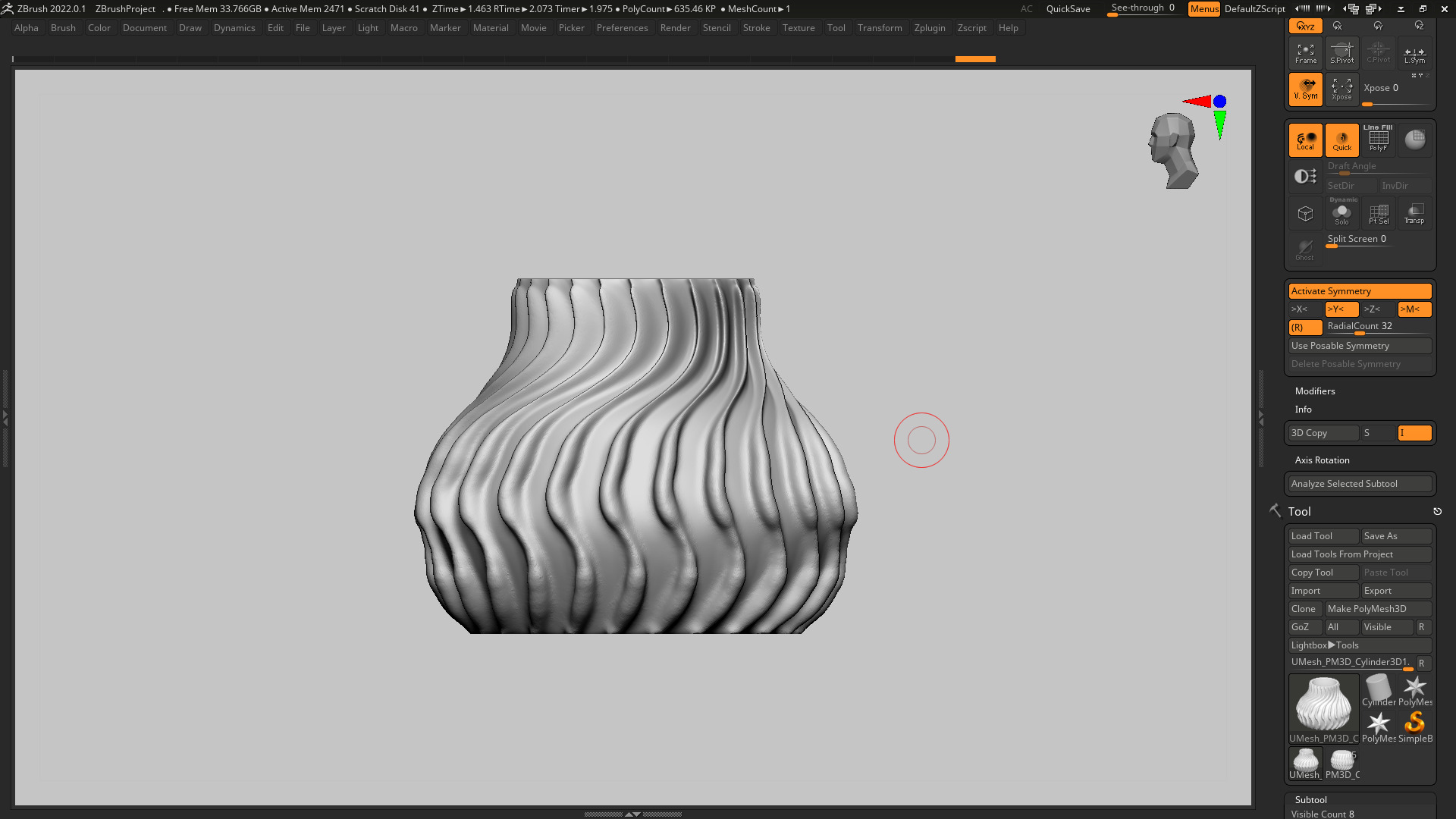 vase 3d print 272  3D print model_4