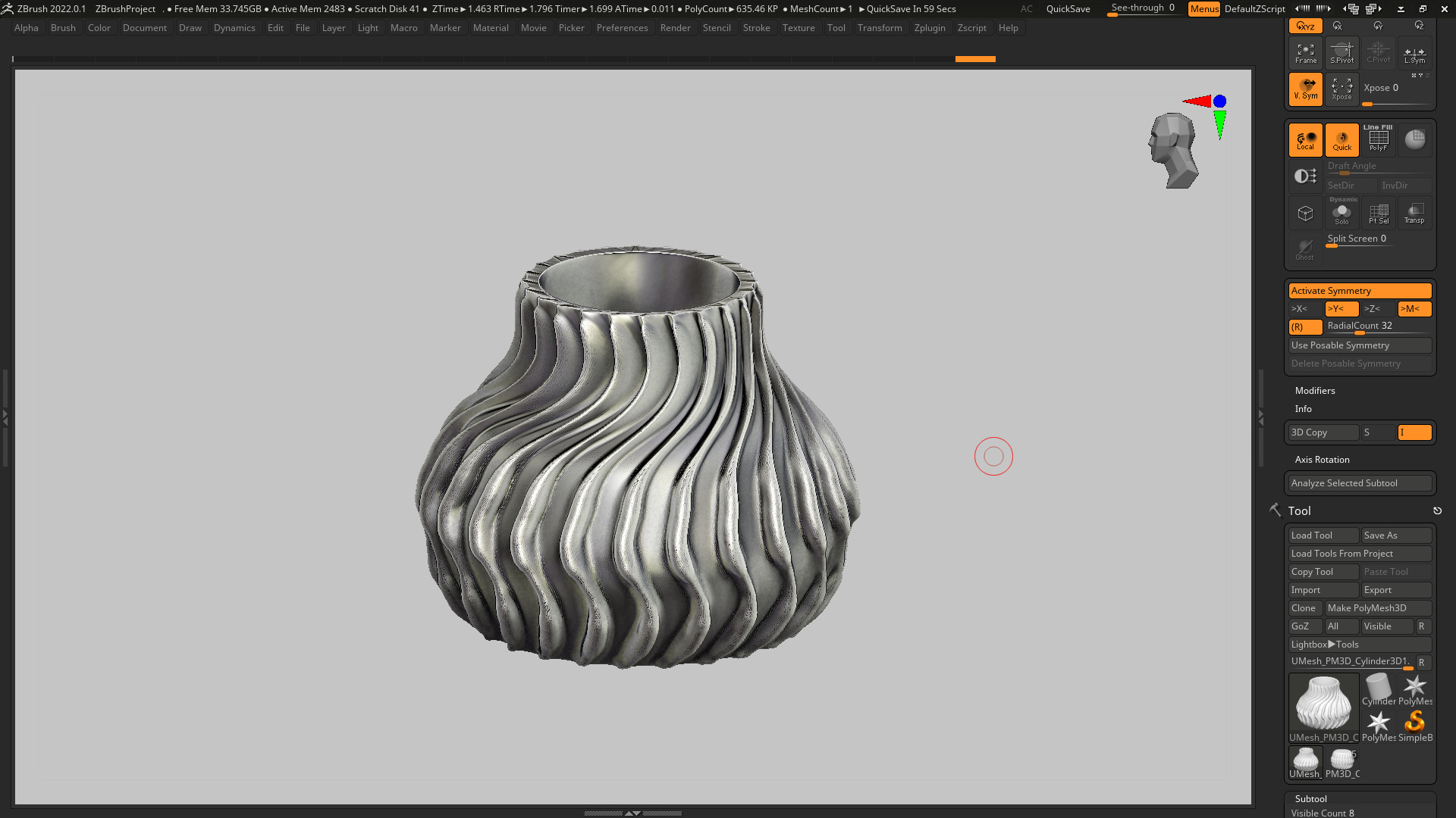 vase 3d print 272  3D print model_7