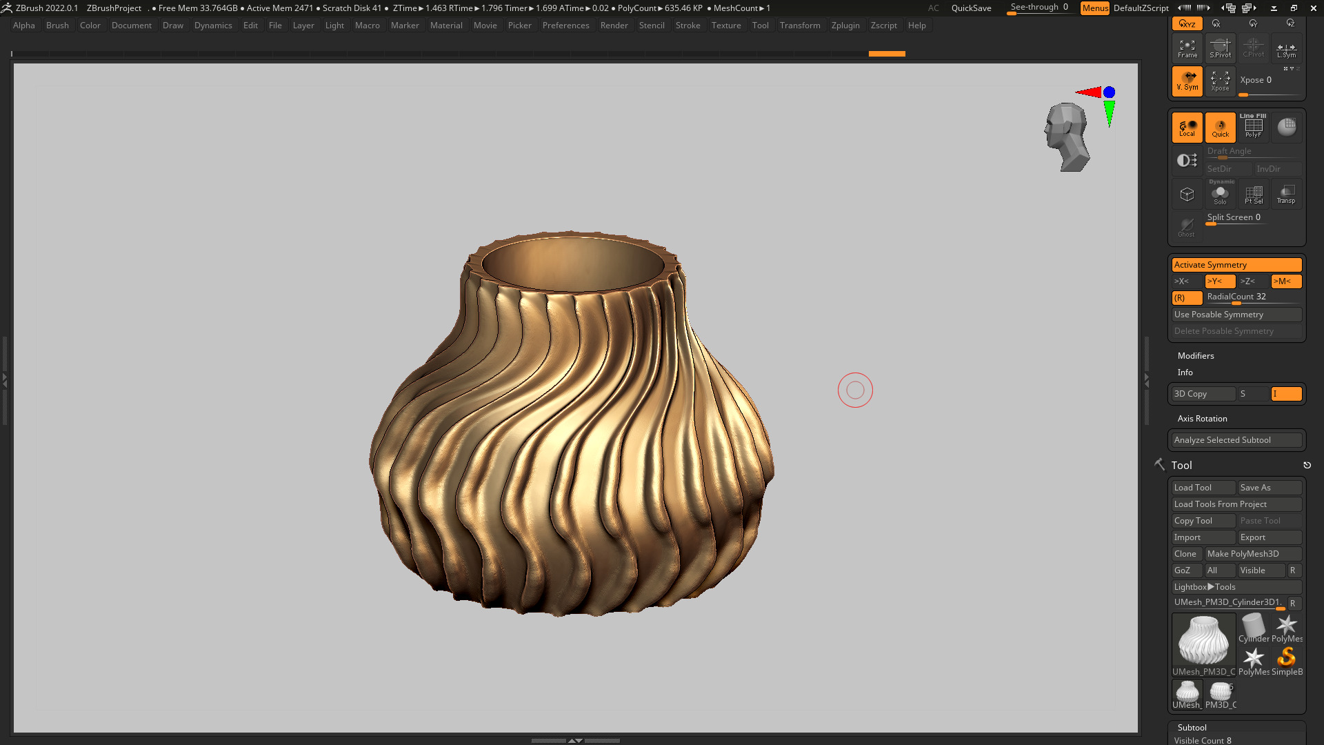 vase 3d print 272  3D print model_8