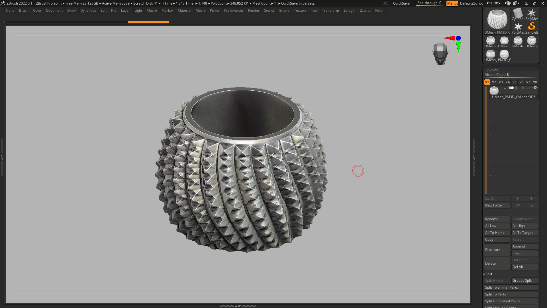 vase 3d print 269  3D print model_3