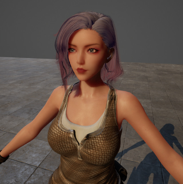 Next-Generation Female Model High-Quality Mesh Advanced Textures 3D model_3