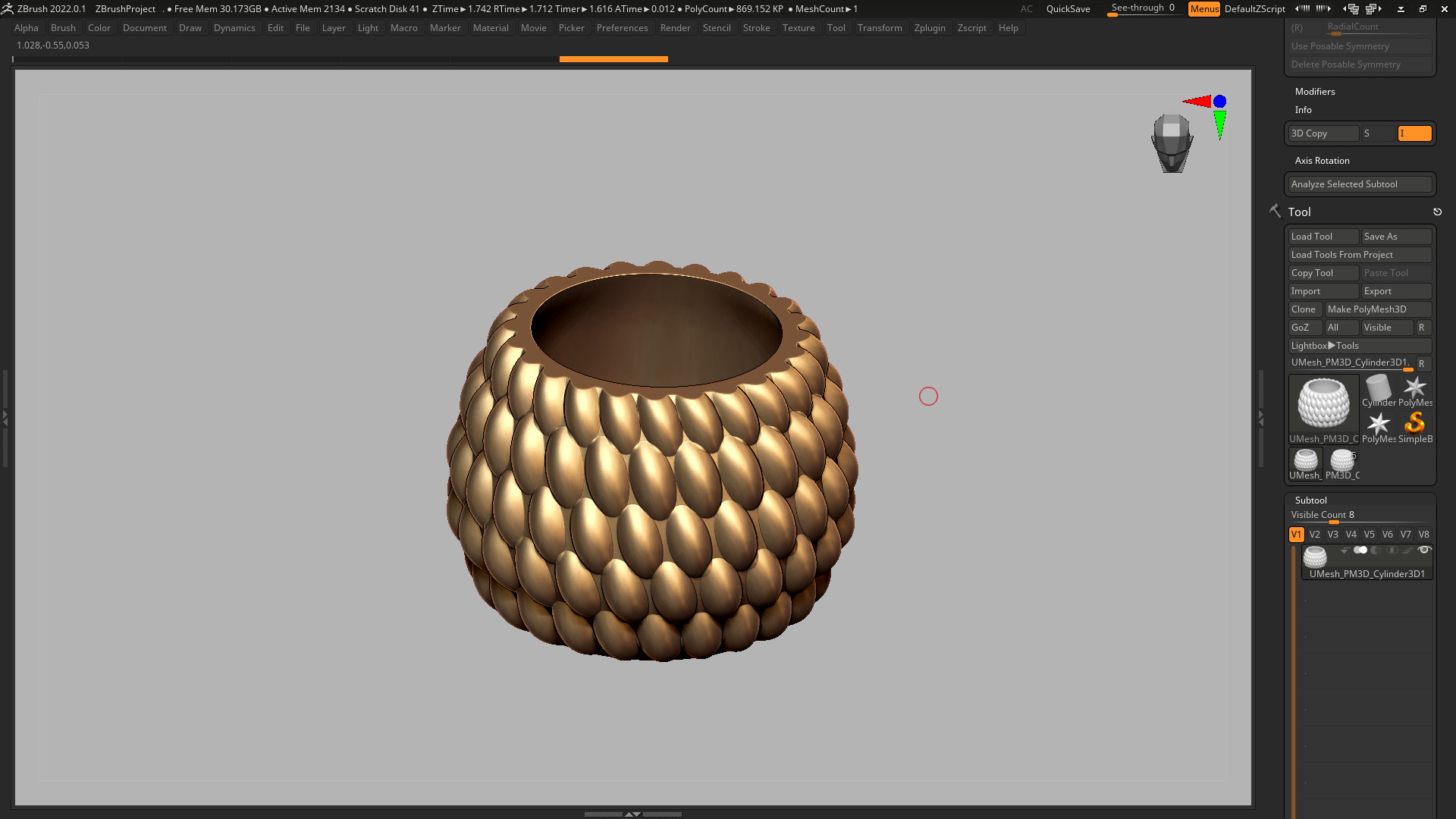 vase 3d print 265  3D print model_7