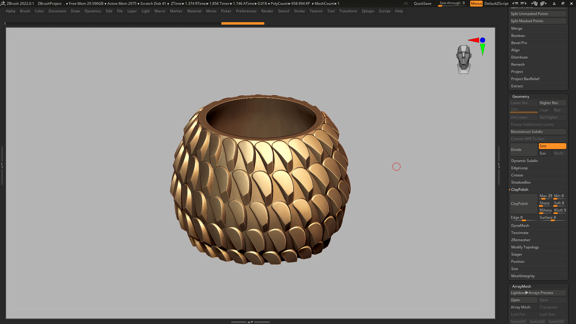 vase 3d print 264  3D print model_7