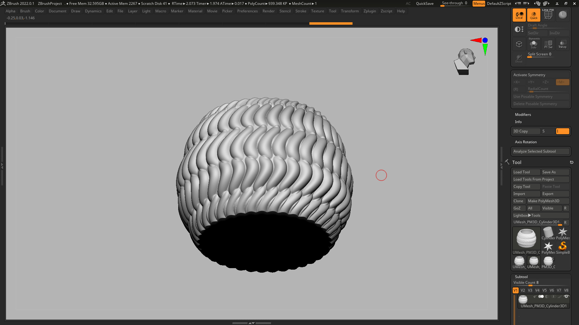 vase 3d print 261 3D print model_5