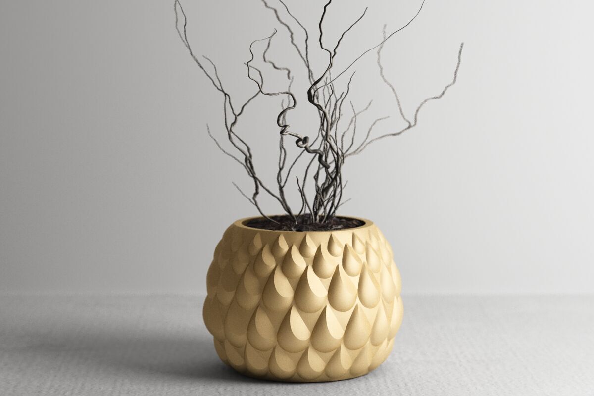 vase 3d print 260 3D print model_2