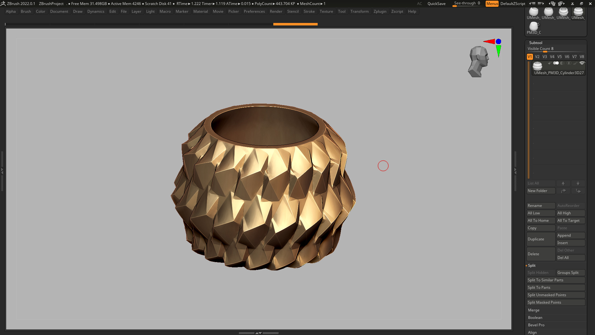 vase 3d print 258  3D print model_7