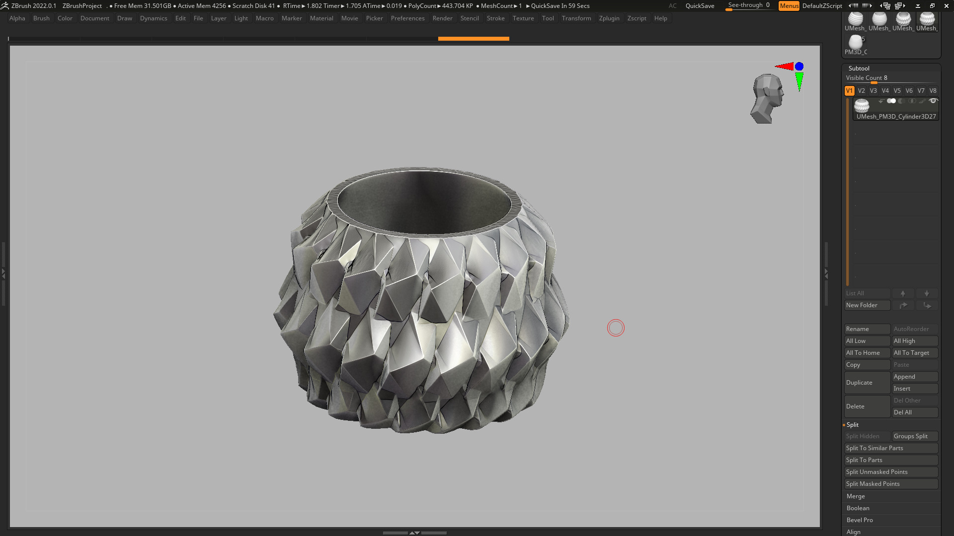 vase 3d print 258  3D print model_6
