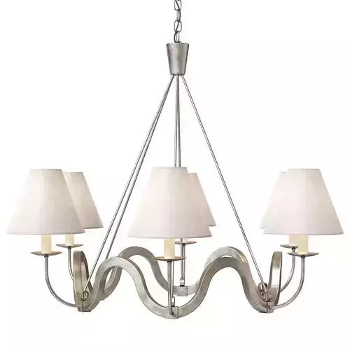 Niermann Weeks Volute chandelier
