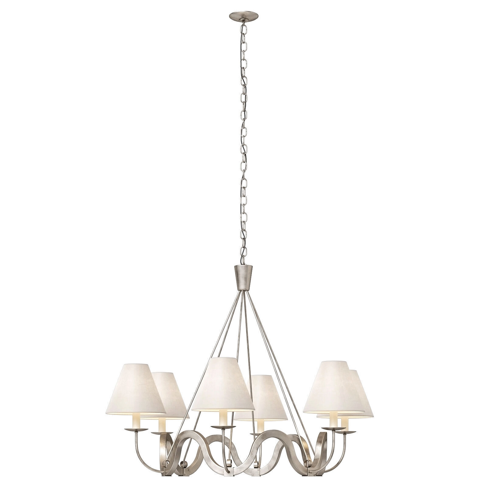 Niermann Weeks Volute chandelier 3D model_1